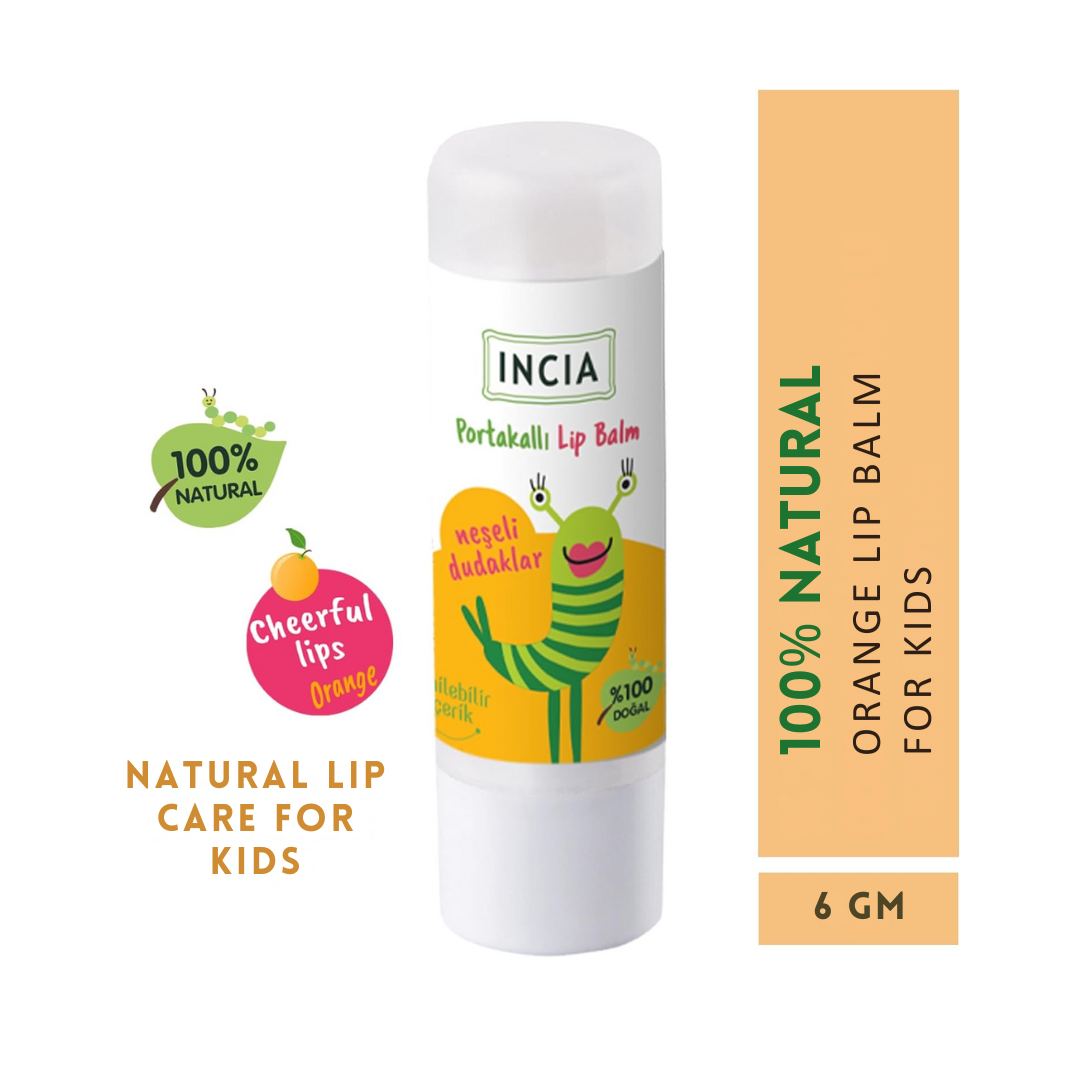 INCIA Kids Lip Balm Orange - 6g