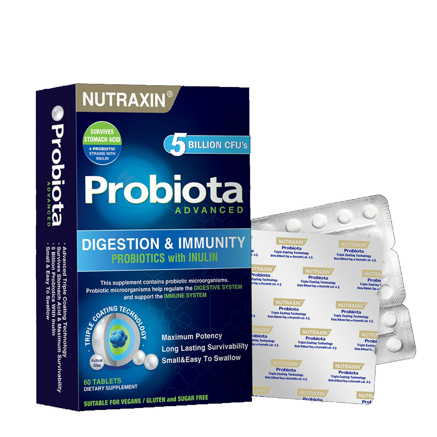 Nutraxin Probiota Advanced 60 Tabs