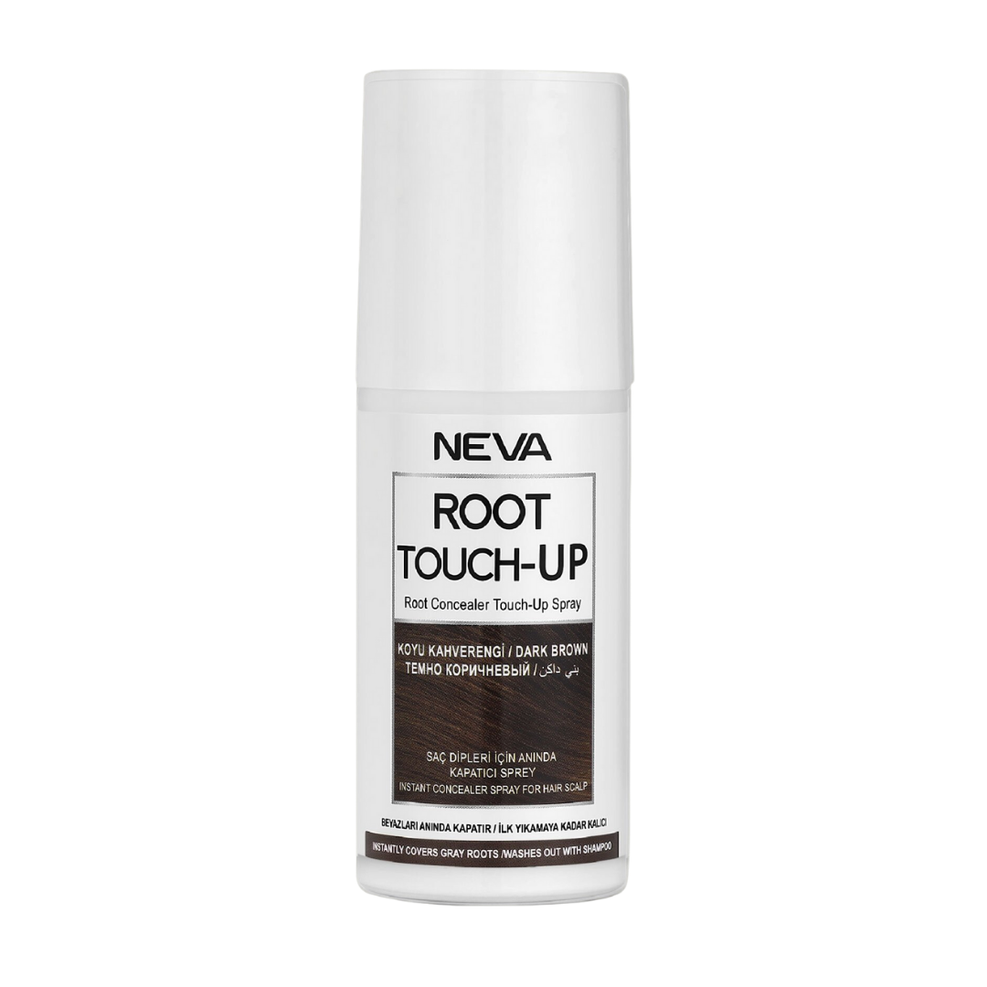 NEVA ROOT TOUCH-UP Instant Concealer Spray, Covers Gray Hair Instantly, Fast-Drying Formula, Long-Lasting, Lightweight, Easy to Clean