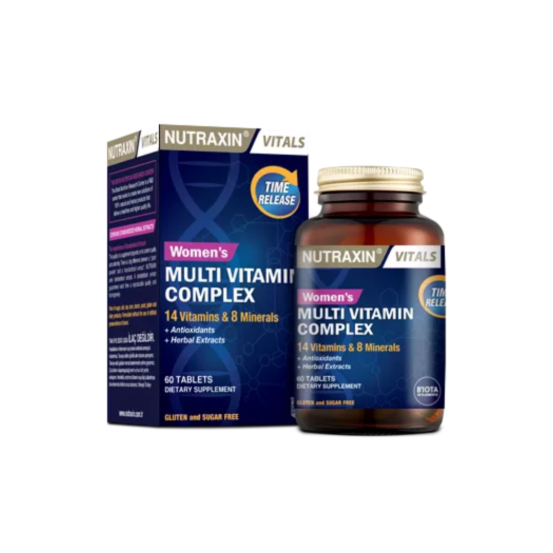 Nutraxin Womens Multivitamin Mineral Complex 60 Tablet