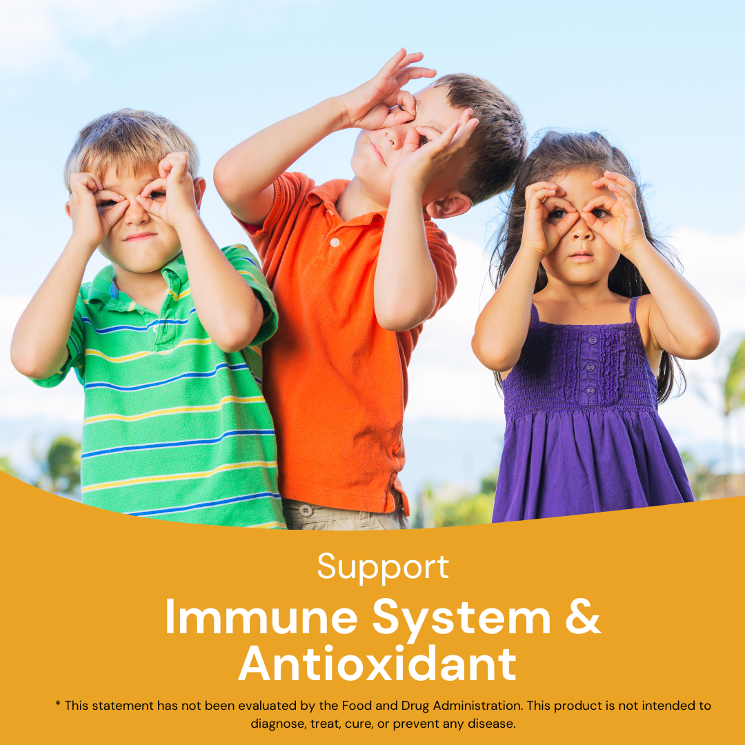 Vitago Kids Vitamin C Gummies Natural Fruit Flavor - 60 Gummies