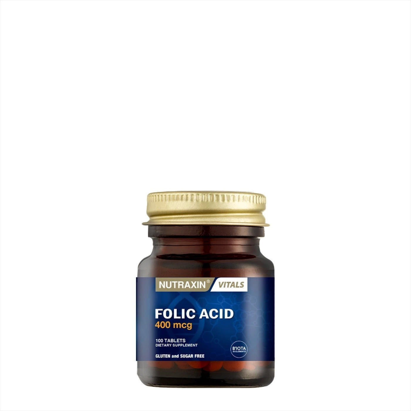 Nutraxin Vitals Folic Acid 400Mcg 100 Tabs