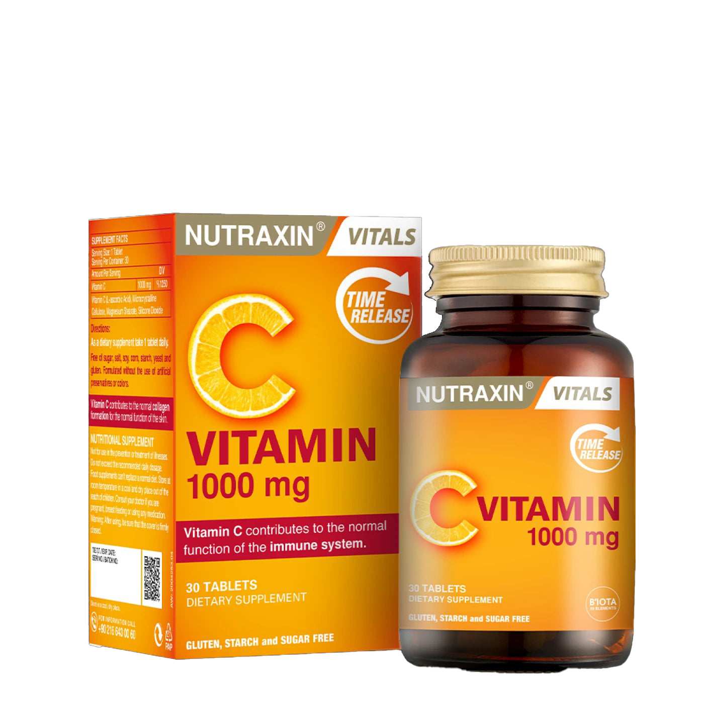 Nutraxin Vitals Vitamin C 1000Mg 30 Tabs