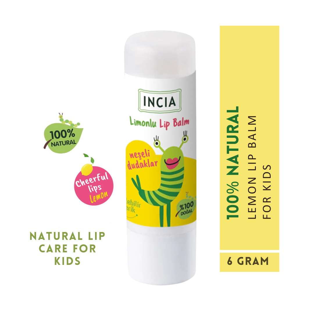 INCIA Kids Lip Balm Lemon - 6g