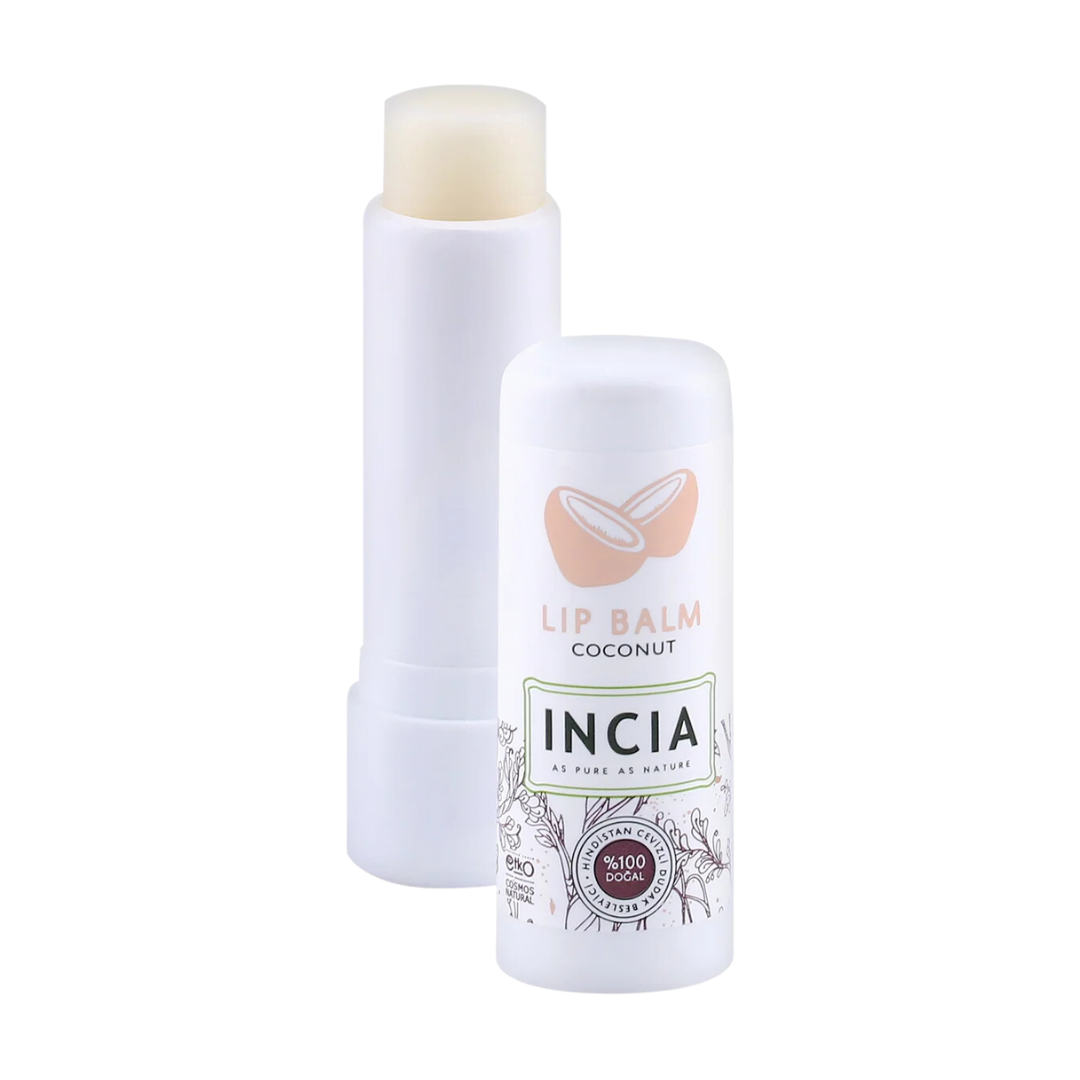 INCIA Natural Coconut Lip Balm - 6g