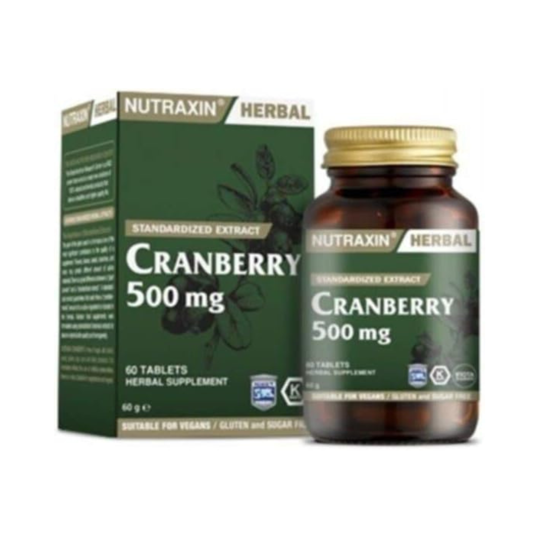 Nutraxin Herbal Cranberry 500 mg 60 Tablet
