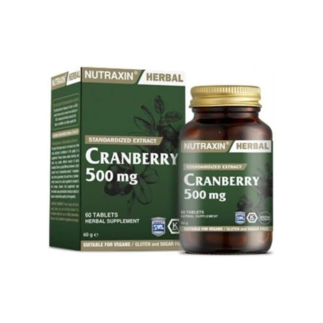 Nutraxin Herbal Cranberry 500 mg 60 Tablet