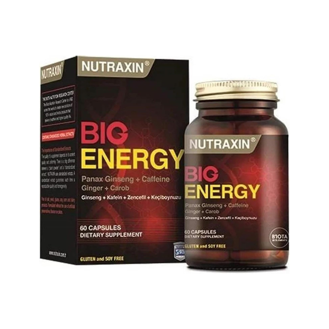 Nutraxin Big Energy 60 Capsules