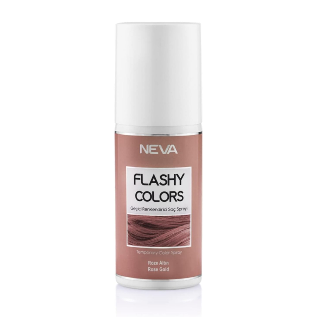 NEVA Flashy Colors Temporary Color Hair Spray, Quick Drying, Temporary Hair Color, Easy Use, Lightweight - 75ml