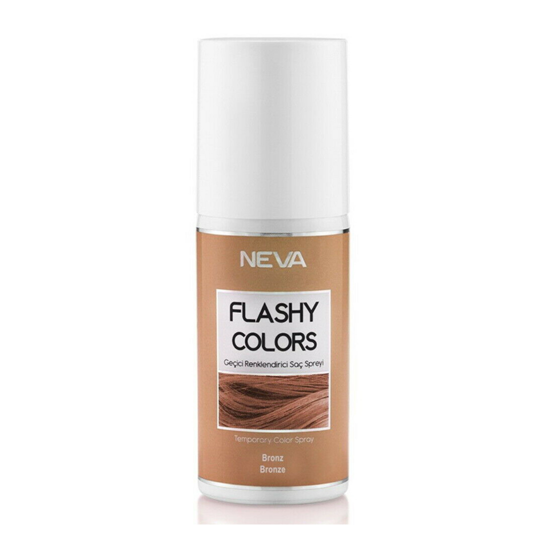 NEVA Flashy Colors Temporary Color Hair Spray, Quick Drying, Temporary Hair Color, Easy Use, Lightweight - 75ml